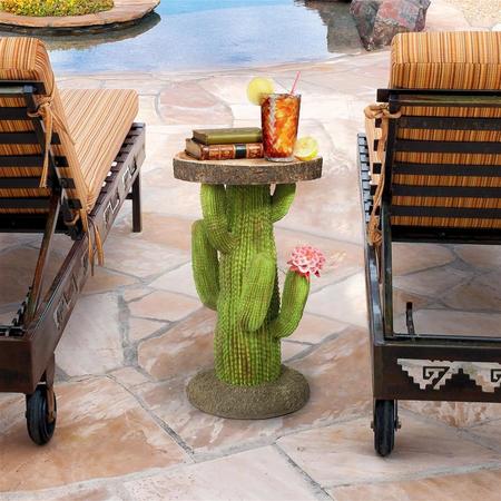 DESIGN TOSCANO Saguaro Cactus Arizona Desert Sculptural Table JQ11706